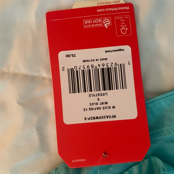 NWT North Face Lightweight Windbreaker/Rain Jacket - Picture 6 of 8